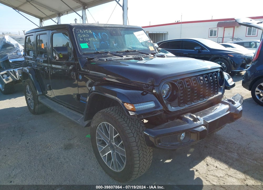 2024 JEEP WRANGLER 4XE HIGH ALTITUDE VIN: 1C4RJXU60RW114876
