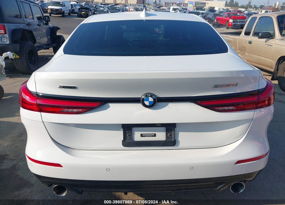 2020 BMW 228I GRAN COUPE XDRIVE VIN: WBA73AK05L7F59323