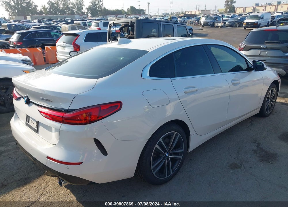 2020 BMW 228I GRAN COUPE XDRIVE VIN: WBA73AK05L7F59323