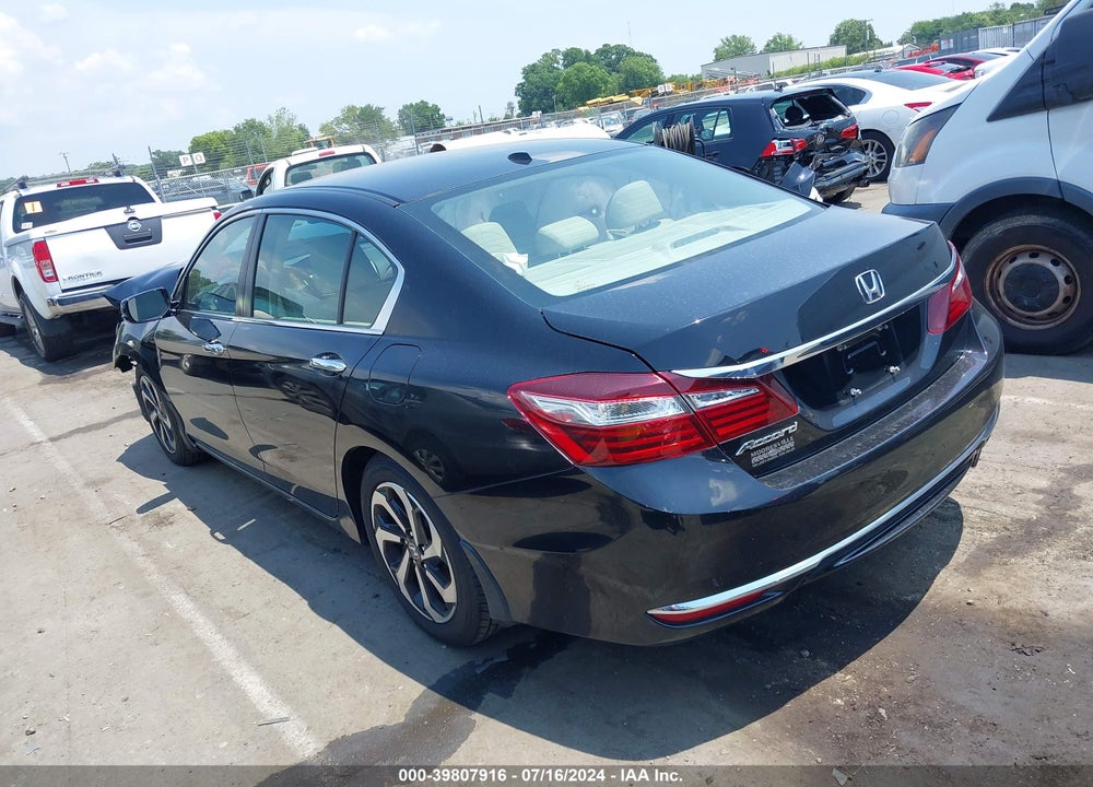 2017 HONDA ACCORD EX-L VIN: 1HGCR2F84HA166881