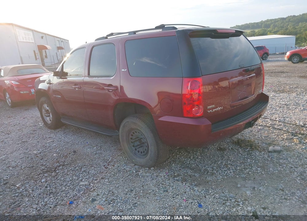 2009 GMC YUKON SLT2 VIN: 1GKFK33039J122154