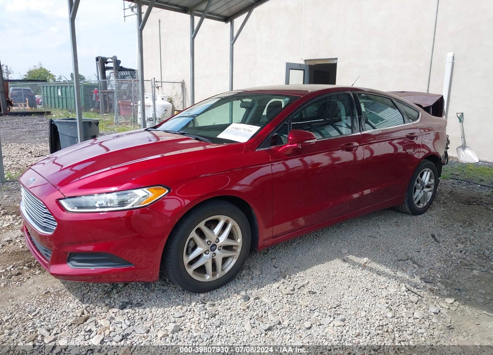 2013 FORD FUSION SE VIN: 3FA6P0HR6DR301747