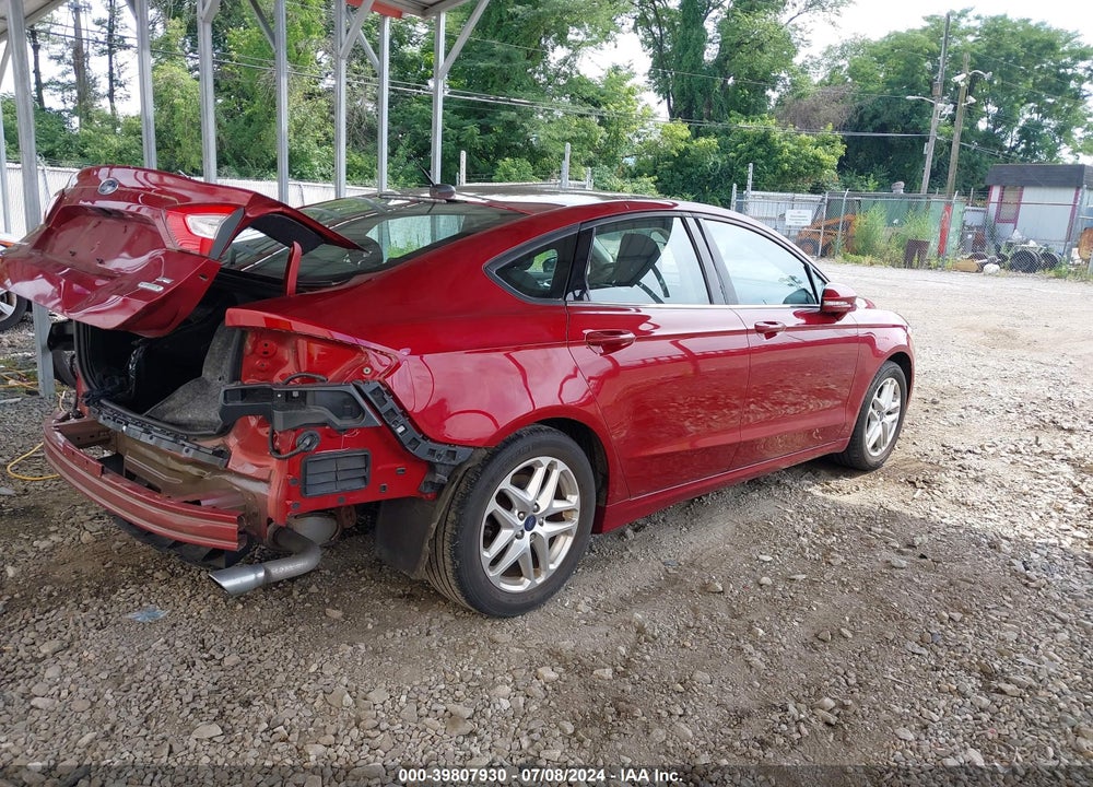 2013 FORD FUSION SE VIN: 3FA6P0HR6DR301747