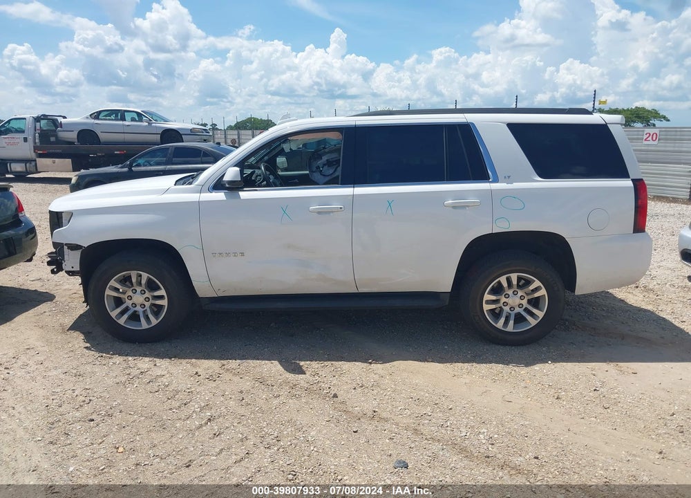 2019 CHEVROLET TAHOE LT VIN: 1GNSCBKCXKR402648