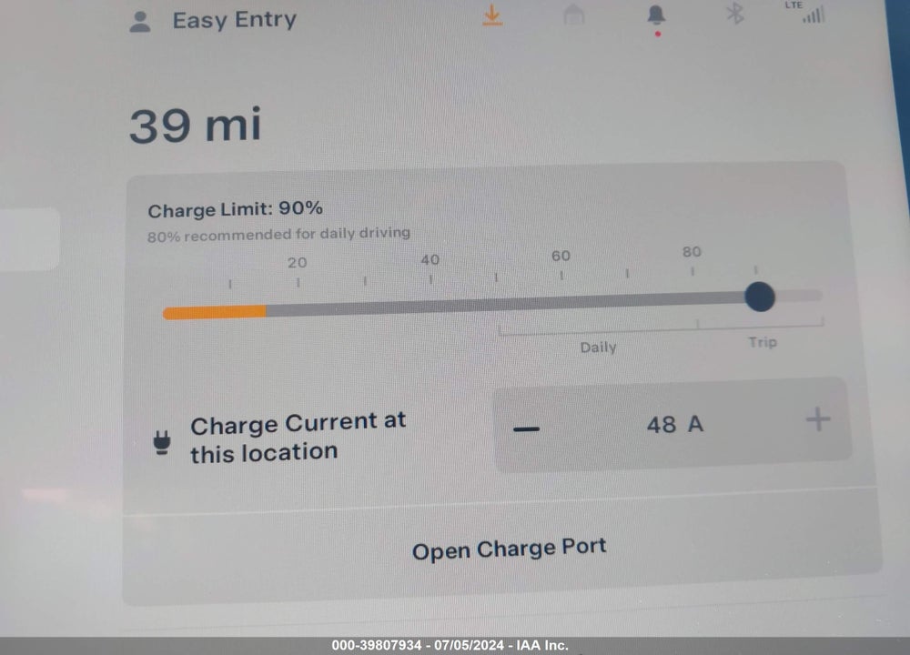 2022 TESLA MODEL Y PERFORMANCE DUAL MOTOR ALL-WHEEL DRIVE VIN: 7SAYGDEF2NF521106