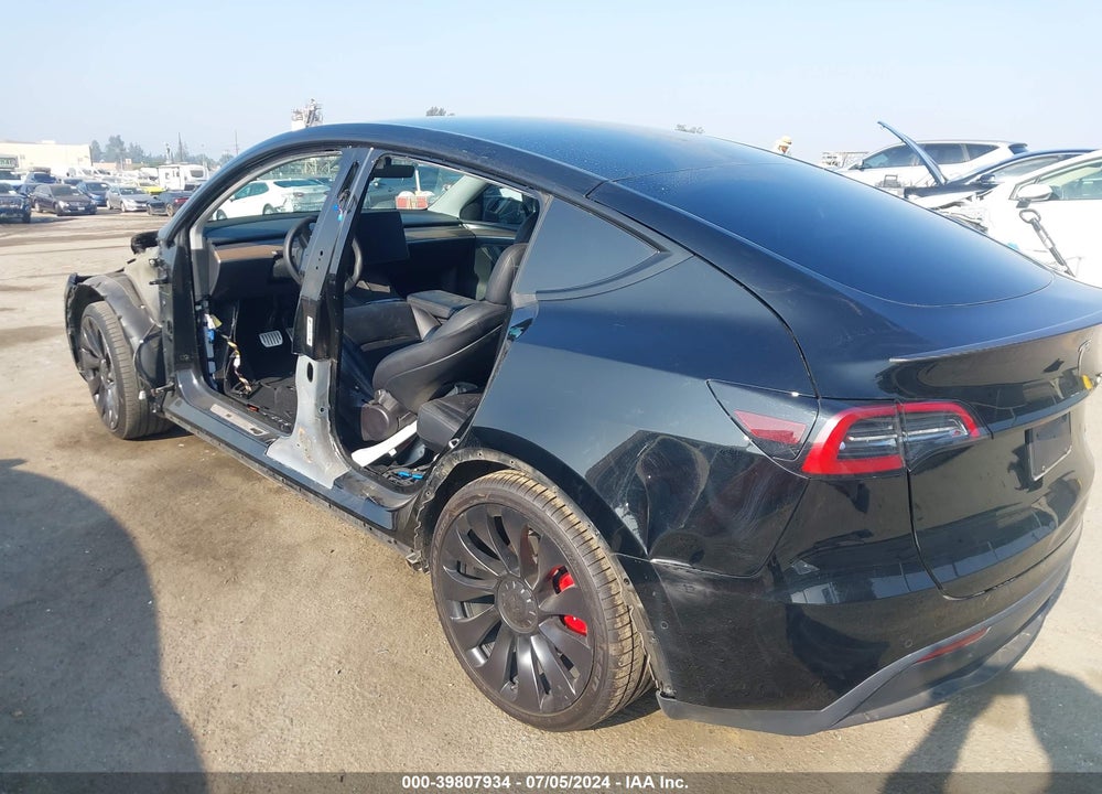 2022 TESLA MODEL Y PERFORMANCE DUAL MOTOR ALL-WHEEL DRIVE VIN: 7SAYGDEF2NF521106