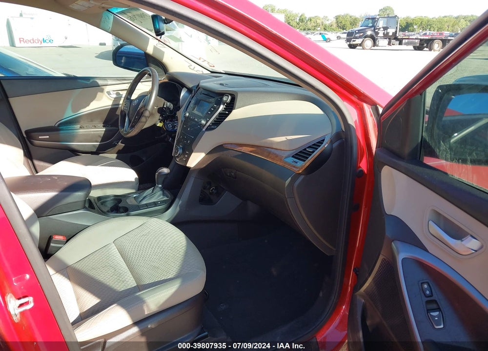 2014 HYUNDAI SANTA FE GLS VIN: KM8SM4HF3EU035558