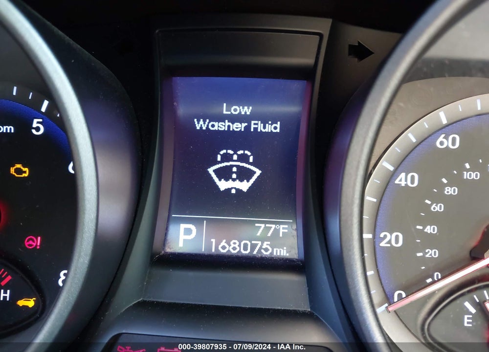 2014 HYUNDAI SANTA FE GLS VIN: KM8SM4HF3EU035558