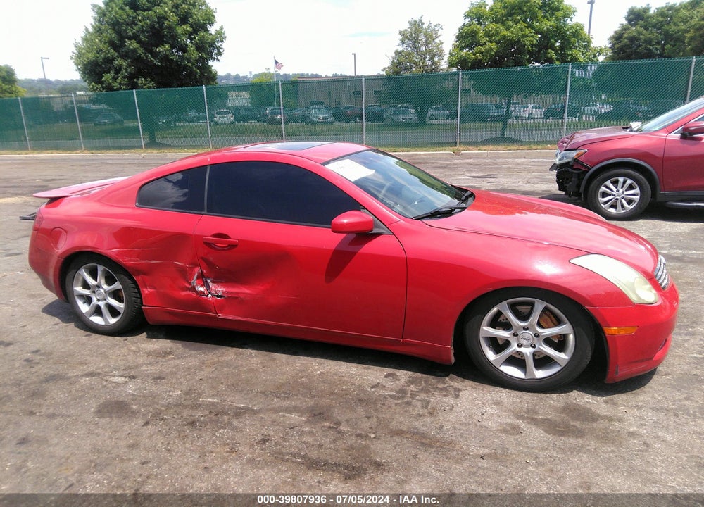 2004 INFINITI G35 VIN: JNKCV54E34M306883
