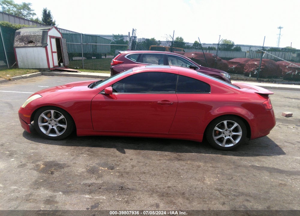 2004 INFINITI G35 VIN: JNKCV54E34M306883