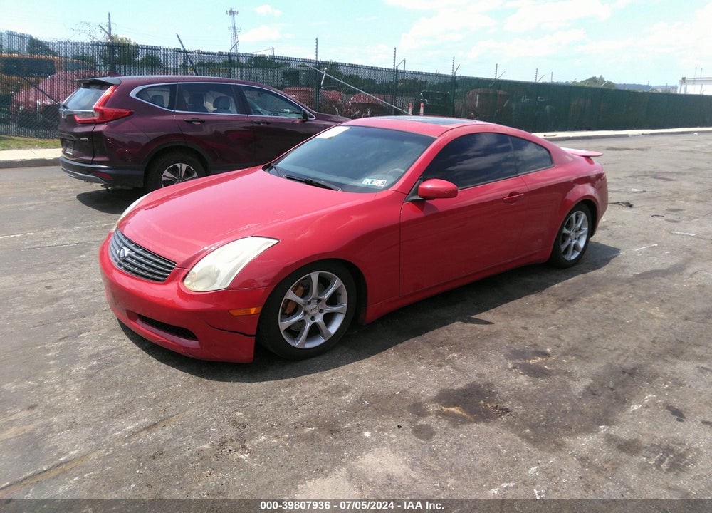 2004 INFINITI G35 VIN: JNKCV54E34M306883