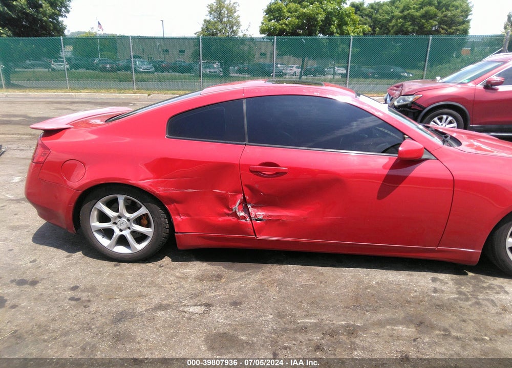 2004 INFINITI G35 VIN: JNKCV54E34M306883