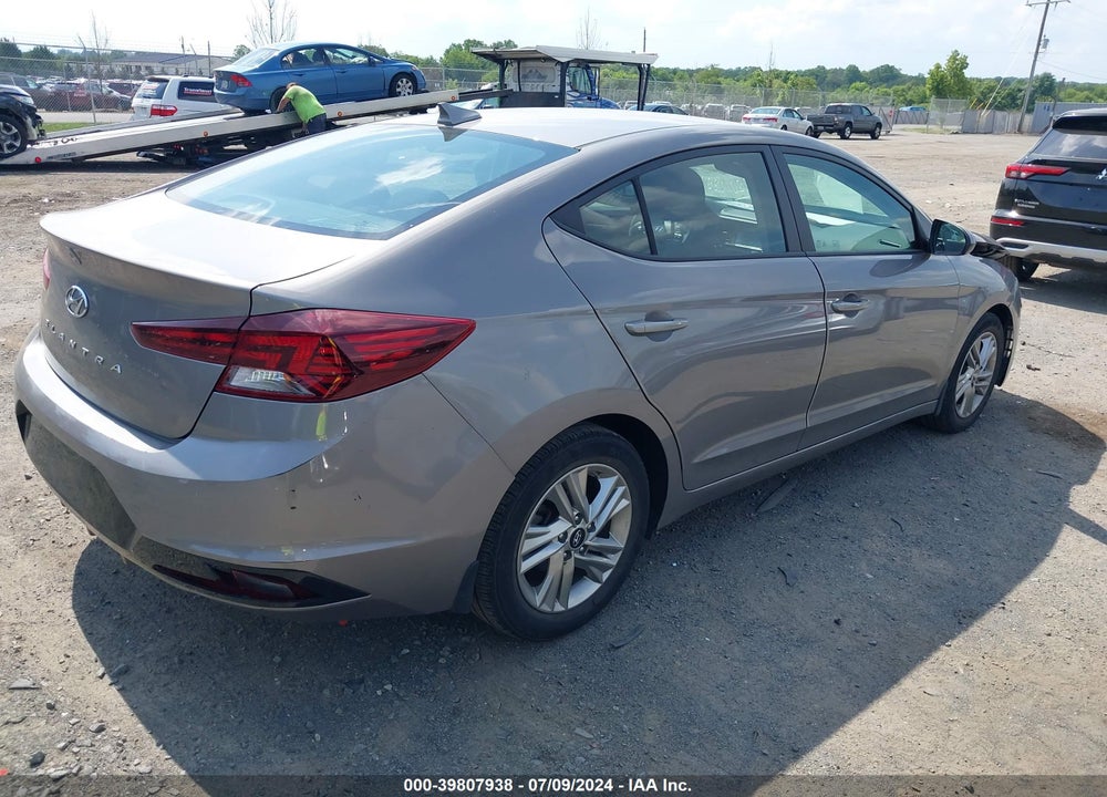 2020 HYUNDAI ELANTRA SEL VIN: KMHD84LFXLU067442