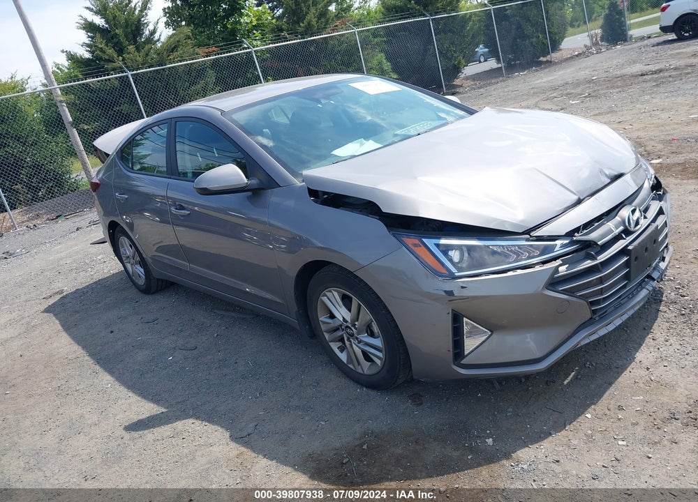 2020 HYUNDAI ELANTRA SEL VIN: KMHD84LFXLU067442