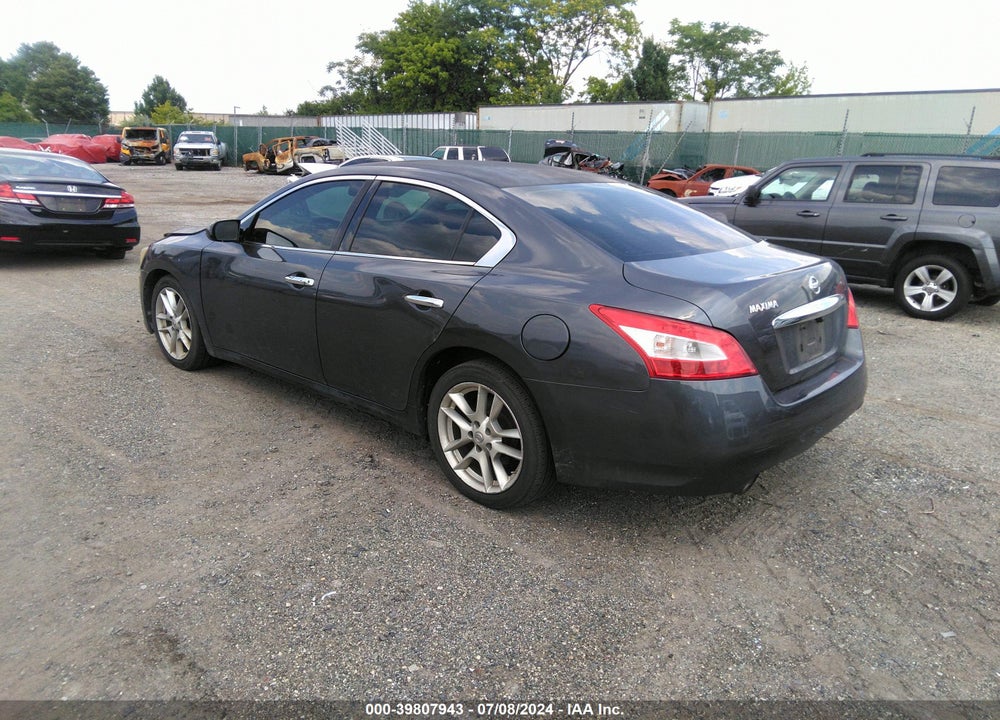 2009 NISSAN MAXIMA 3.5 S VIN: 1N4AA51E19C839505