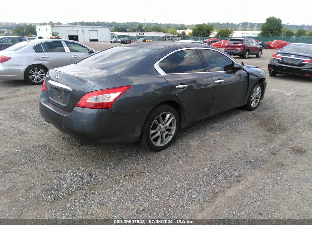 2009 NISSAN MAXIMA 3.5 S VIN: 1N4AA51E19C839505