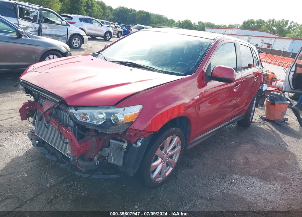 2015 MITSUBISHI OUTLANDER SPORT ES VIN: 4A4AP3AU4FE015012