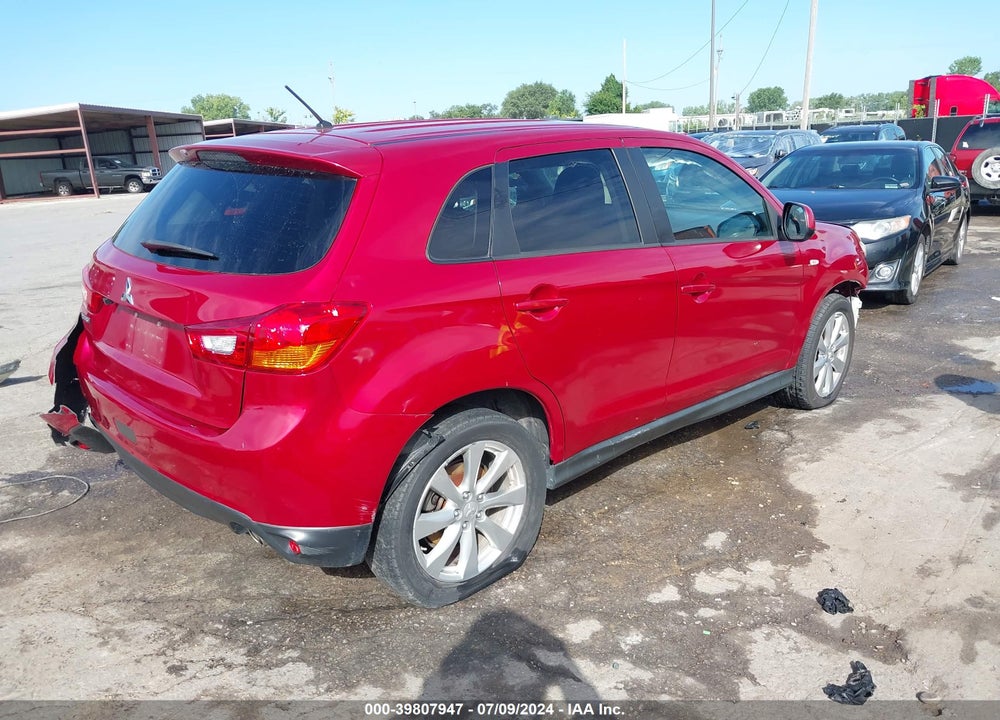 2015 MITSUBISHI OUTLANDER SPORT ES VIN: 4A4AP3AU4FE015012