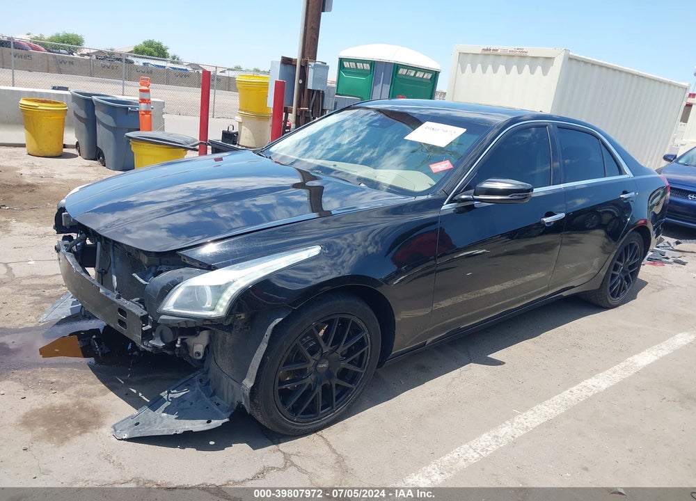 2014 CADILLAC CTS LUXURY VIN: 1G6AX5SX1E0188111
