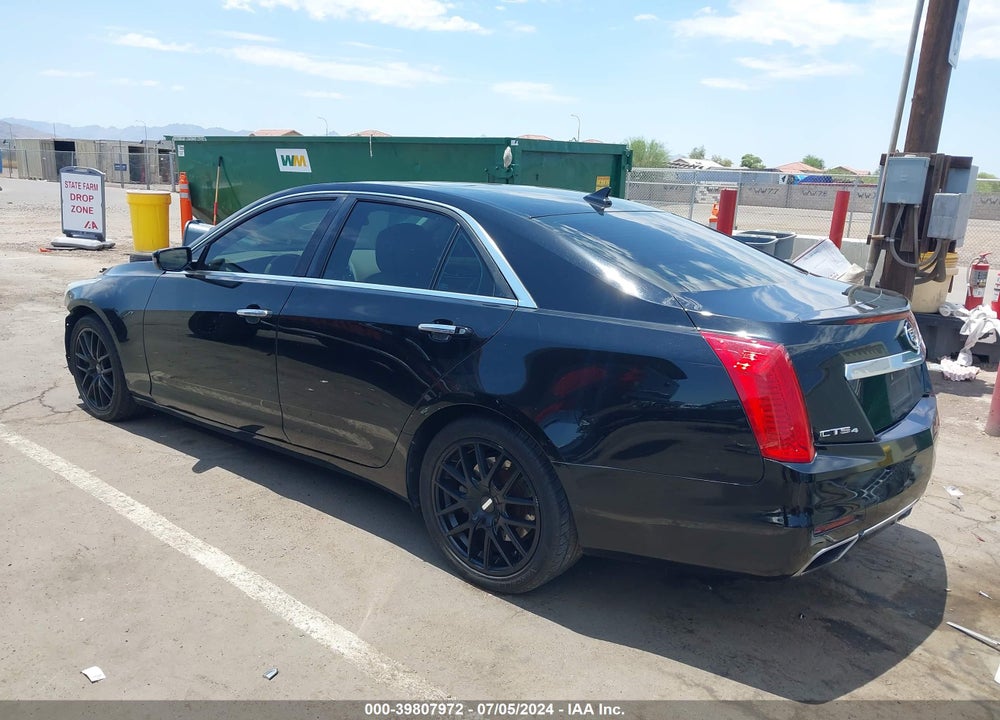 2014 CADILLAC CTS LUXURY VIN: 1G6AX5SX1E0188111