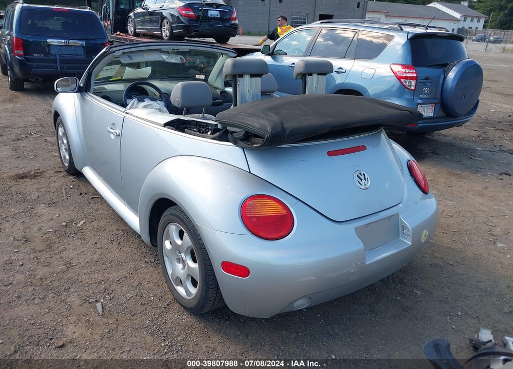 2003 VOLKSWAGEN NEW BEETLE GLS VIN: 3VWCK21Y73M307882