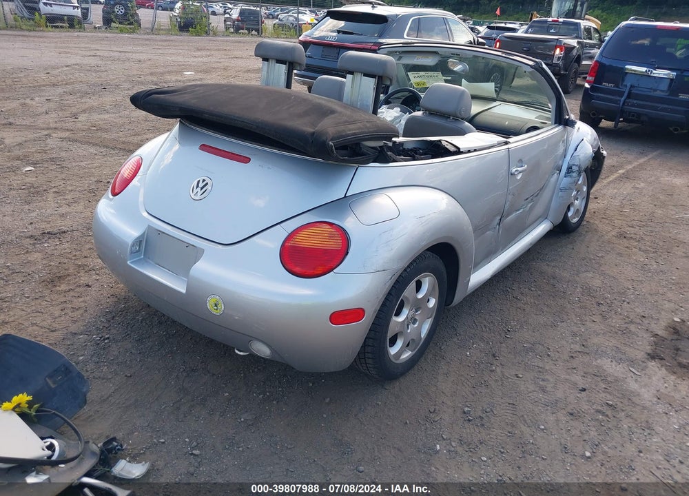 2003 VOLKSWAGEN NEW BEETLE GLS VIN: 3VWCK21Y73M307882