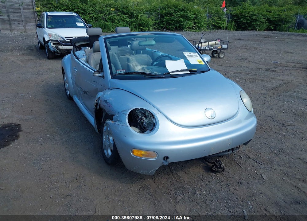 2003 VOLKSWAGEN NEW BEETLE GLS VIN: 3VWCK21Y73M307882