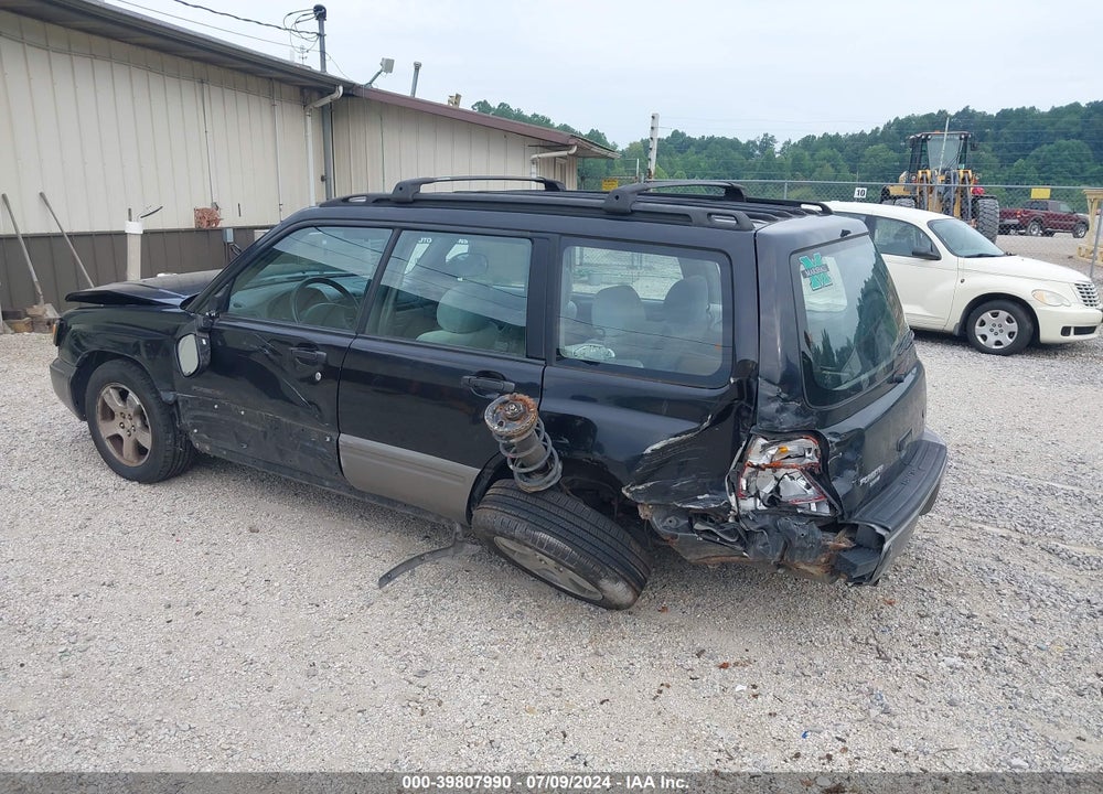 1999 SUBARU FORESTER S VIN: JF1SF6559XH730098