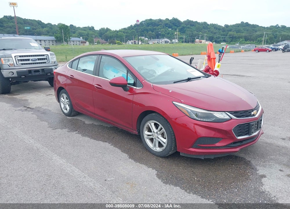 2017 CHEVROLET CRUZE LT AUTO VIN: 1G1BE5SMXH7157568