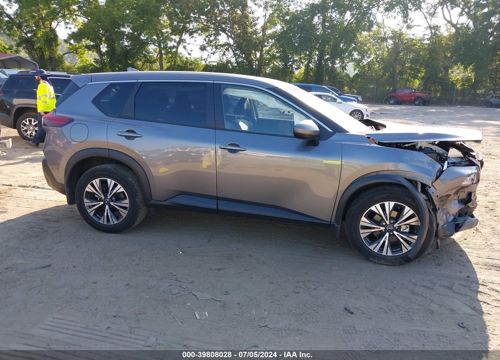 2022 NISSAN ROGUE SV FWD VIN: JN8BT3BAXNW042935