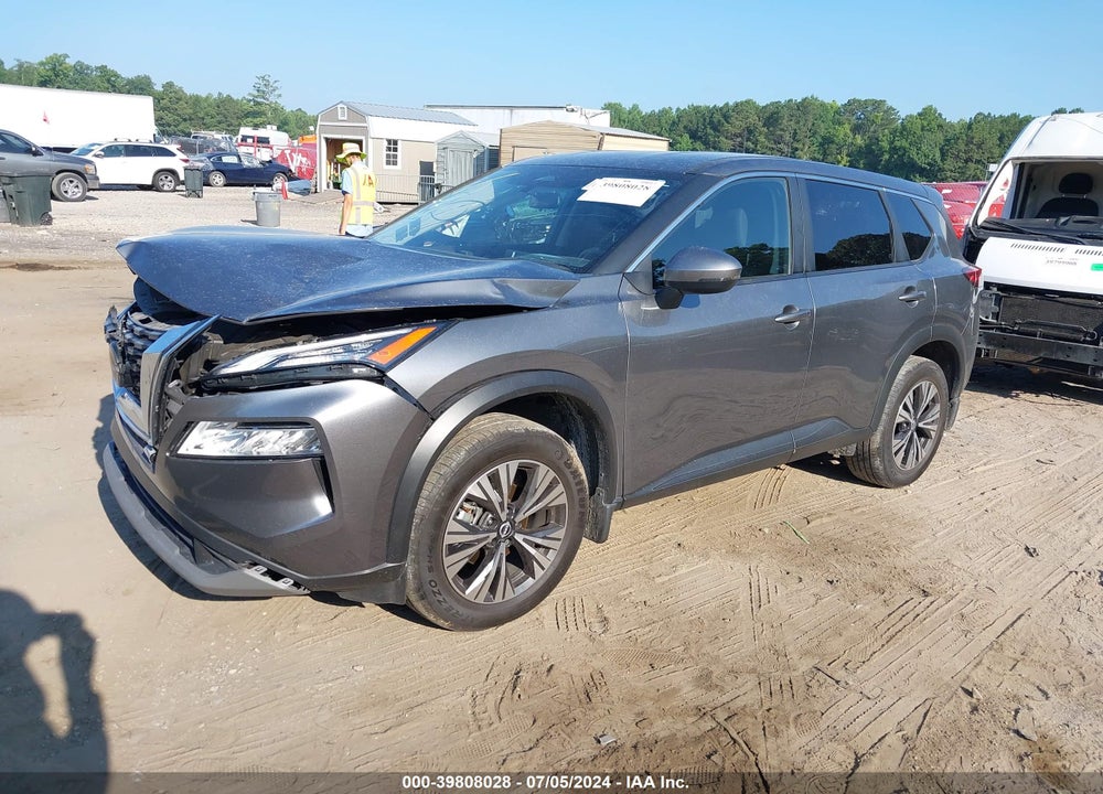 2022 NISSAN ROGUE SV FWD VIN: JN8BT3BAXNW042935