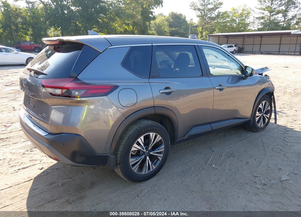 2022 NISSAN ROGUE SV FWD VIN: JN8BT3BAXNW042935