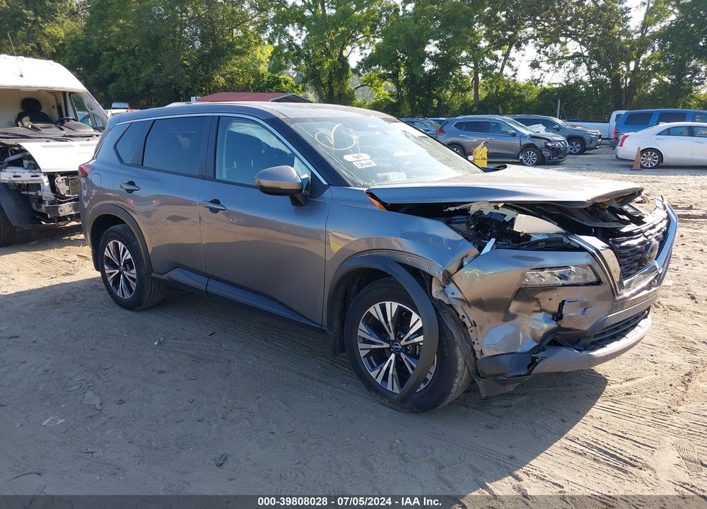 2022 NISSAN ROGUE SV FWD VIN: JN8BT3BAXNW042935