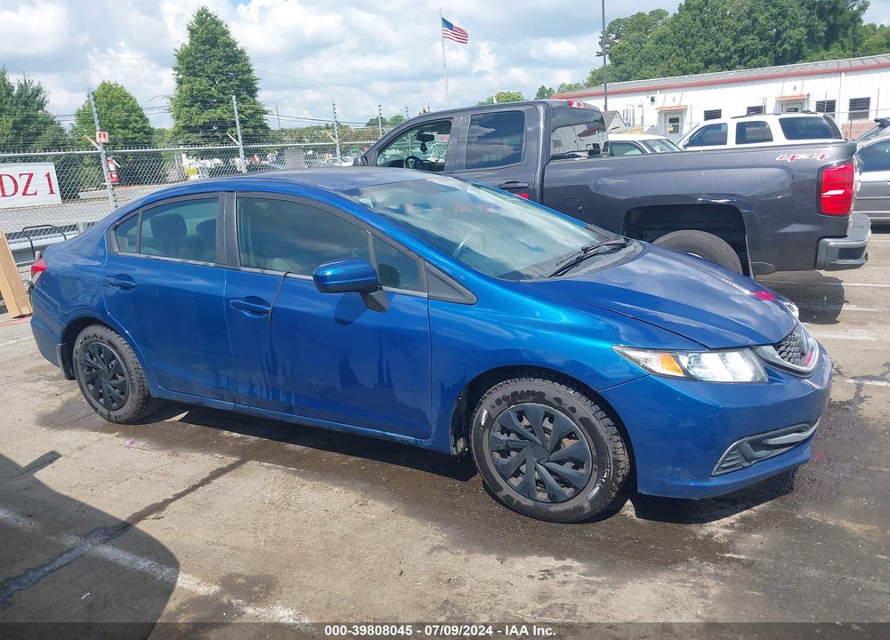 2015 HONDA CIVIC LX VIN: 19XFB2F51FE015061