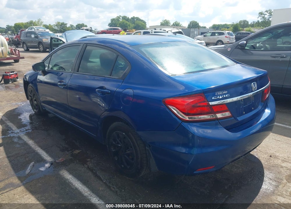 2015 HONDA CIVIC LX VIN: 19XFB2F51FE015061