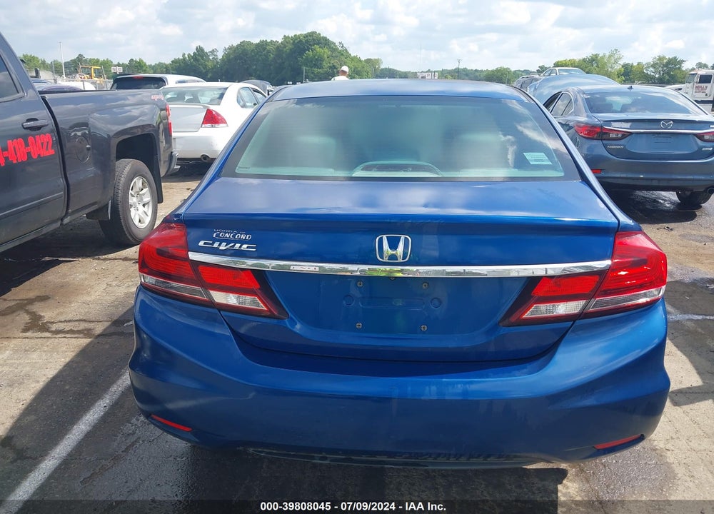 2015 HONDA CIVIC LX VIN: 19XFB2F51FE015061
