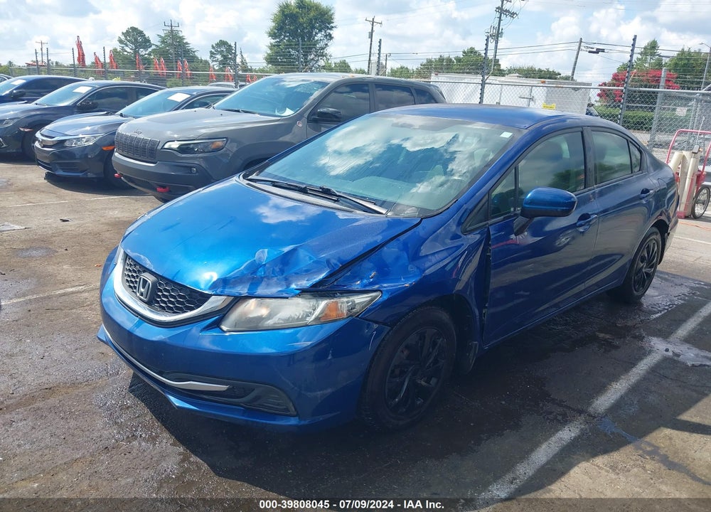 2015 HONDA CIVIC LX VIN: 19XFB2F51FE015061
