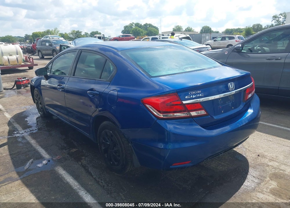 2015 HONDA CIVIC LX VIN: 19XFB2F51FE015061