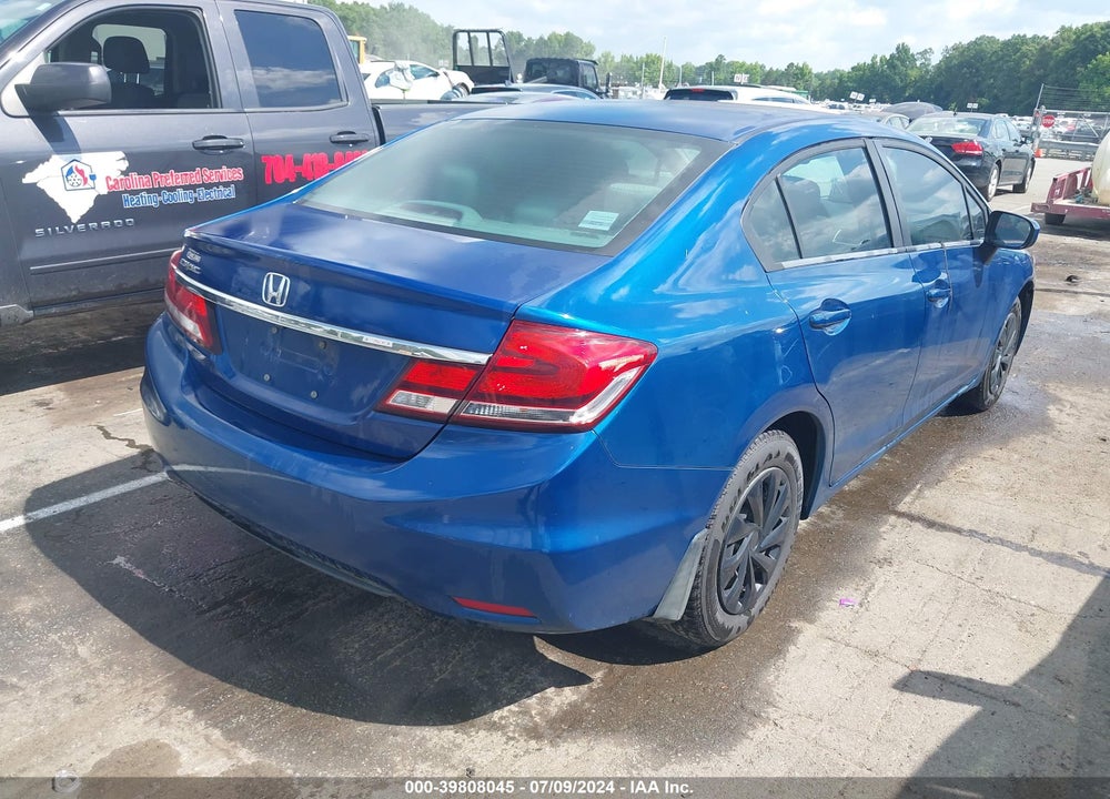 2015 HONDA CIVIC LX VIN: 19XFB2F51FE015061