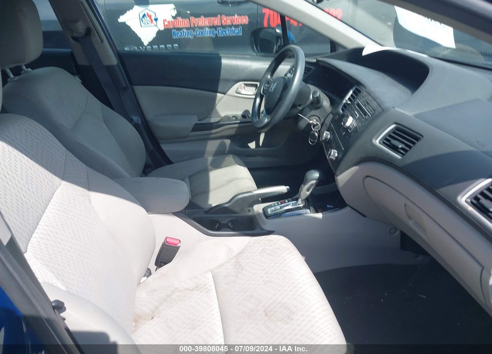 2015 HONDA CIVIC LX VIN: 19XFB2F51FE015061
