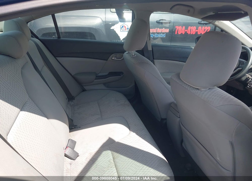 2015 HONDA CIVIC LX VIN: 19XFB2F51FE015061