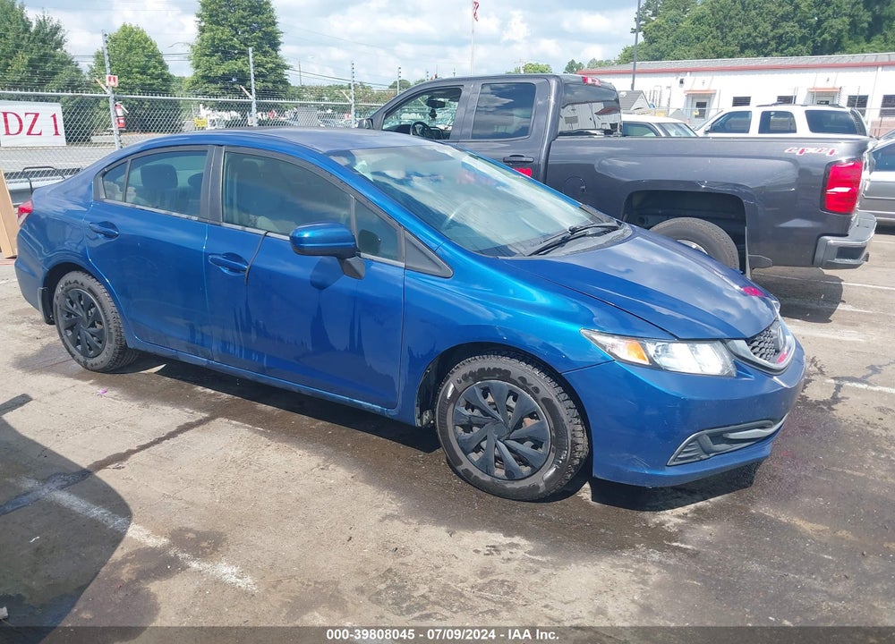 2015 HONDA CIVIC LX VIN: 19XFB2F51FE015061
