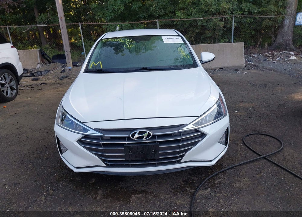 2019 HYUNDAI ELANTRA SEL VIN: 5NPD84LF4KH403518