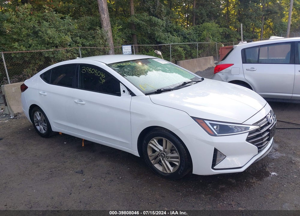 2019 HYUNDAI ELANTRA SEL VIN: 5NPD84LF4KH403518