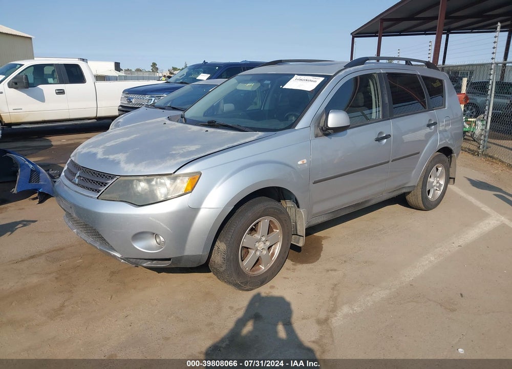 2007 MITSUBISHI OUTLANDER LS VIN: JA4MT31X87U016286