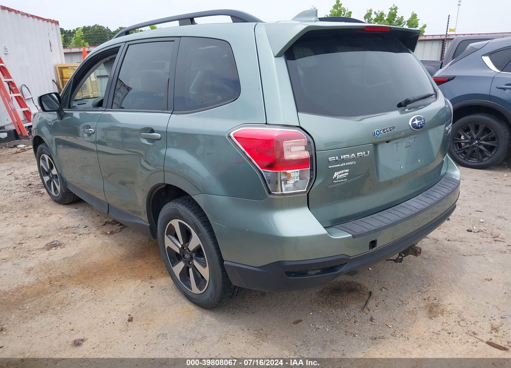 2017 SUBARU FORESTER 2.5I PREMIUM VIN: JF2SJAGC2HH420689
