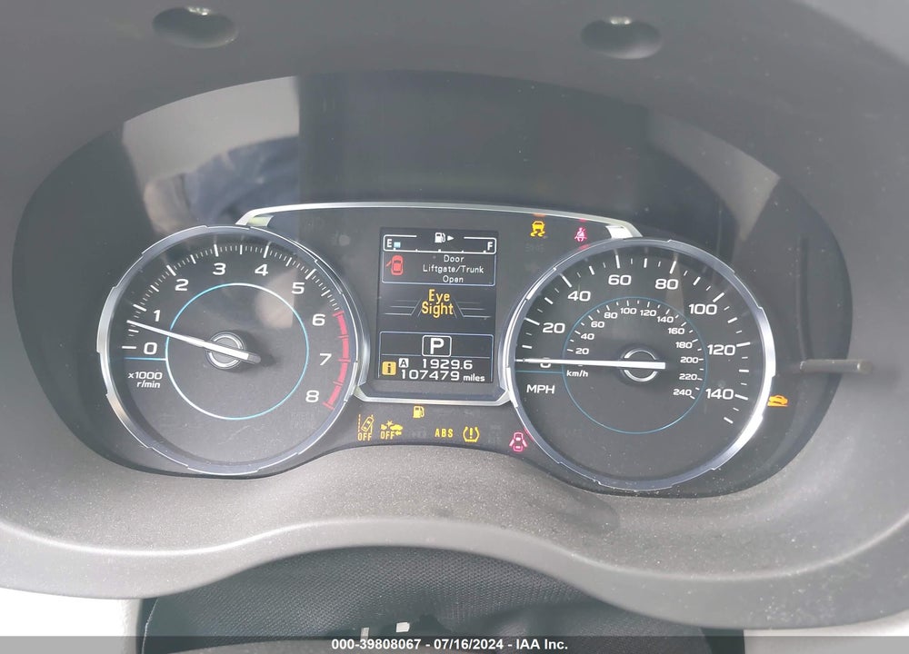 2017 SUBARU FORESTER 2.5I PREMIUM VIN: JF2SJAGC2HH420689