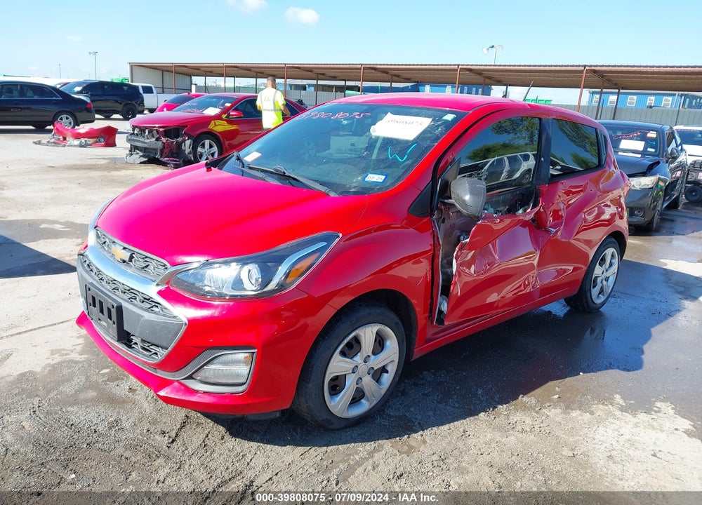 2019 CHEVROLET SPARK LS CVT VIN: KL8CB6SA6KC704441