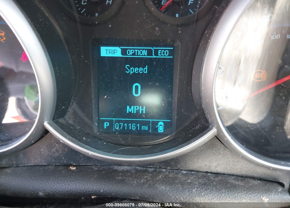 2014 CHEVROLET CRUZE ECO AUTO VIN: 1G1PH5SB4E7346787