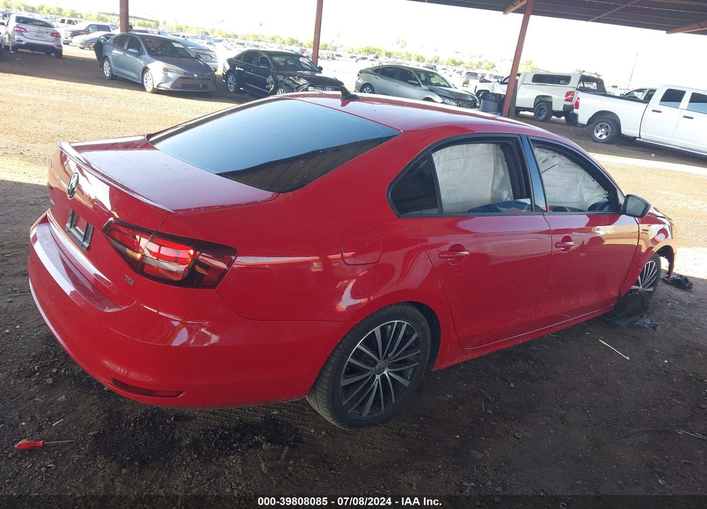 2016 VOLKSWAGEN JETTA 1.8T SPORT VIN: 3VWD17AJ7GM339387
